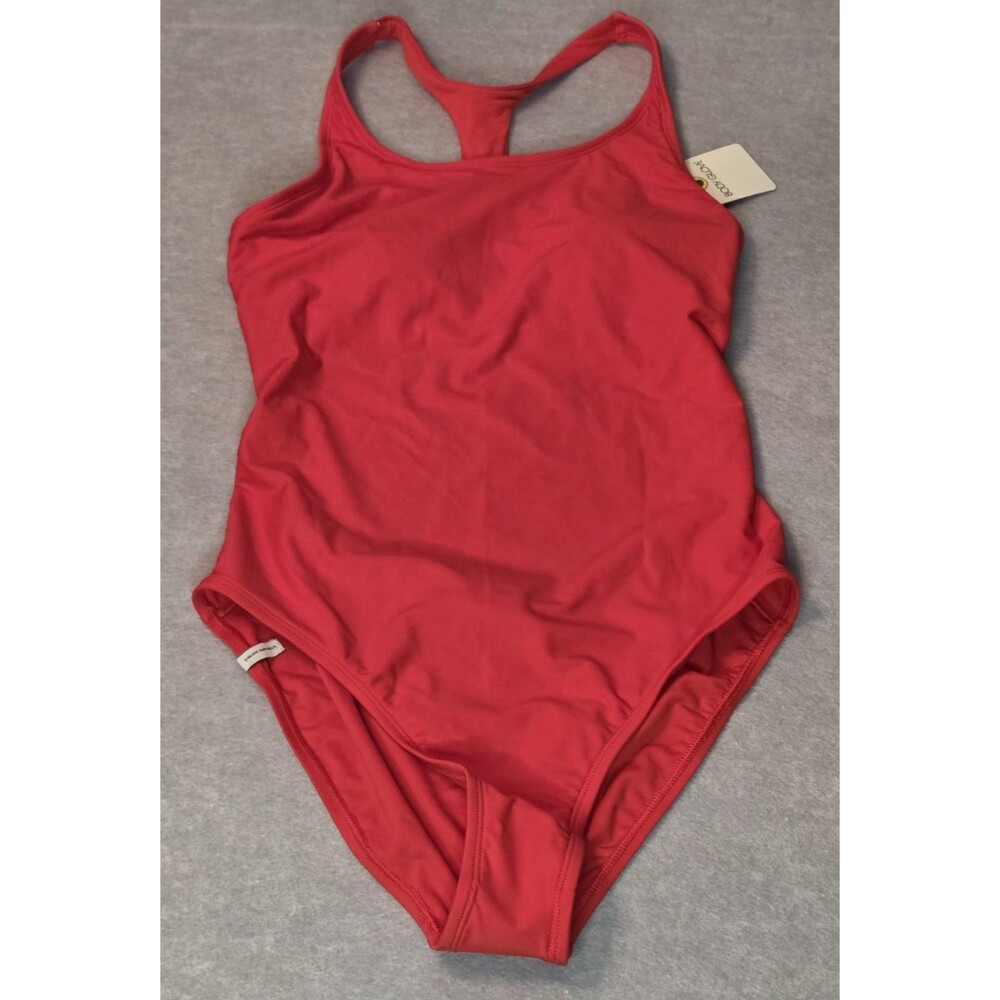Body Glove Women's Red One Piece Swimsuit Racerback Athletic Swimwear NWT